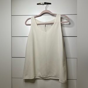 Loft White Office-wear Blouse